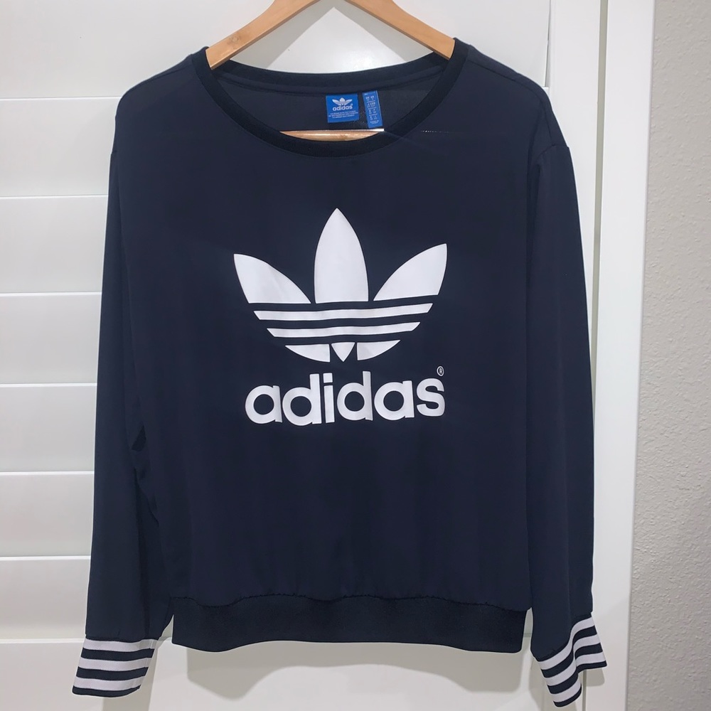Navy Adidas pullover